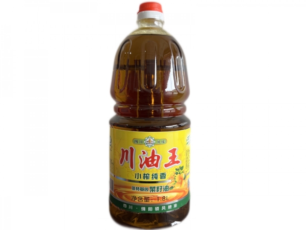 小榨纯香 非转基因菜籽油 1.8升